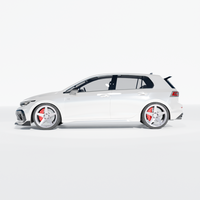 VW GOLF MK8.5 R CARBON FIBRE SPLITTER - CT DESIGN