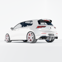 VW GOLF MK8.5 R CARBON FIBRE SPLITTER - CT DESIGN