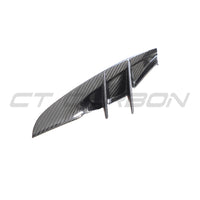 TOYOTA SUPRA 2019+ A90 CARBON FIBRE FRONT BUMPER VENT TRIM