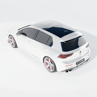 VW GOLF MK8.5 R CARBON FIBRE SPLITTER - CT DESIGN