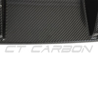 PORSCHE TAYCAN / TAYCAN 4 / TAYCAN 4S / TAYCAN GTS 2019+ CARBON FIBRE DIFFUSER