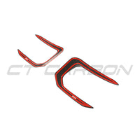 RANGE ROVER L460 2022+ CARBON FIBRE FRONT BUMPER TRIM - CT DESIGN