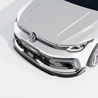 VW GOLF MK8.5 R CARBON FIBRE SPLITTER - CT DESIGN