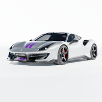 FERRARI 488 PISTA CARBON FIBRE KIT - CT DESIGN