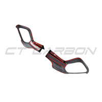 FERRARI 812 SUPERFAST & GTS CARBON FIBRE EXHAUST TRIM COVER - CT DESIGN