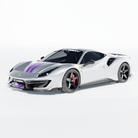 FERRARI 488 PISTA CARBON FIBRE KIT - CT DESIGN