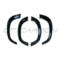 LAND ROVER DEFENDER L663 90 GARDE-BOUE À ARC LARGE NOIR BRILLANT