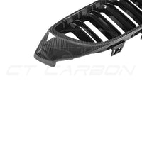 GRILLES EN FIBRE DE CARBONE BMW M3/M4 (F80 F82 F83)