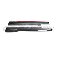 FERRARI 812 SUPERFAST & GTS CARBON FIBRE SIDE SKIRT EXTENSION - CT DESIGN