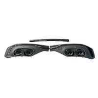 AUDI Q5 2021-2024 S-LINE & SQ5 GLOSS BLACK DIFFUSER WITH TIPS