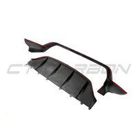 PORSCHE TAYCAN / TAYCAN 4 / TAYCAN 4S / TAYCAN GTS 2019+ CARBON FIBRE DIFFUSER