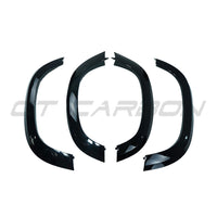 LAND ROVER DEFENDER L663 90 GARDE-BOUE À ARC LARGE NOIR BRILLANT