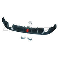 VOLKSWAGEN GOLF GTI/GTD MK7.5 2017-2020 GLOSS BLACK DIFFUSER WITH LED LIGHT