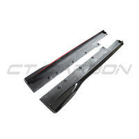 FERRARI 812 SUPERFAST & GTS CARBON FIBRE SIDE SKIRT EXTENSION - CT DESIGN