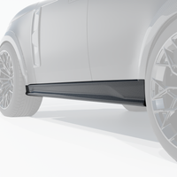 RANGE ROVER L460 2022+ CARBON FIBRE SIDE SKIRTS - CT DESIGN