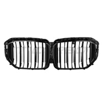 BMW X5 G05 LCI DOUBLE SLAT CARBON FIBRE FRONT GRILLE-Grille-CT CARBON-CT Carbon - High-quality carbon fiber and gloss black aerodynamic parts for premium sports and luxury vehicles.