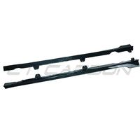 VOLKSWAGEN GOLF GTI/GTD MK7/7.5 2014-2020 GLOSS BLACK SIDE SKIRTS - TC STYLE