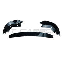 BMW 3 SERIES 2018-2021 G20/G21 GLOSS BLACK SPLITTER - V3