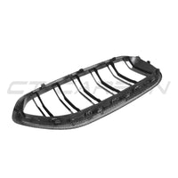 BMW Z4 G29 PRE-LCI DOUBLE SLAT CARBON FIBRE FRONT GRILLE-Grille-CT CARBON-CT Carbon - High-quality carbon fiber and gloss black aerodynamic parts for premium sports and luxury vehicles.