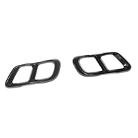 BMW X5 G05 2018+ GLOSS BLACK EXHAUST TIP ADD ON
