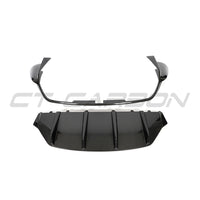 PORSCHE TAYCAN / TAYCAN 4 / TAYCAN 4S / TAYCAN GTS 2019+ CARBON FIBRE DIFFUSER