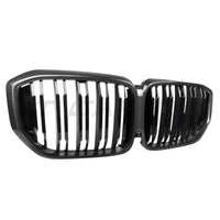 BMW X5 G05 LCI DOUBLE SLAT CARBON FIBRE FRONT GRILLE-Grille-CT CARBON-CT Carbon - High-quality carbon fiber and gloss black aerodynamic parts for premium sports and luxury vehicles.