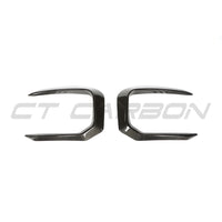 RANGE ROVER L460 2022+ CARBON FIBRE FRONT BUMPER TRIM - CT DESIGN