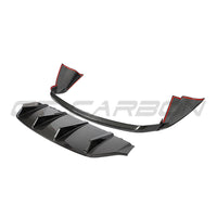 PORSCHE TAYCAN / TAYCAN 4 / TAYCAN 4S / TAYCAN GTS 2019+ CARBON FIBRE DIFFUSER