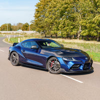 TOYOTA SUPRA 2019+ A90 CARBON FIBRE SIDE SKIRTS - V1