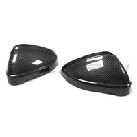 AUDI A4/S4/RS4/A5/S5/RS5 B9 2016-2025 PRE-PREG CARBON FIBRE MIRRORS - WITHOUT LANE ASSIST