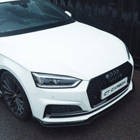 AUDI A5/S5 B9 2016-2019 SPLITTER NOIR BRILLANT