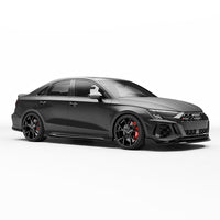 AUDI RS3 8Y 2022-2024 CARBON FIBRE FRONT BUMPER CANARDS - CT DESIGN