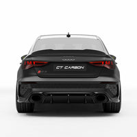 AUDI RS3 8Y 2022-2024 CARBON FIBRE REAR DIFFUSER V2 - CT DESIGN