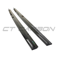 AUDI RS3 8Y 2022+ CARBON FIBRE SIDE SKIRTS - CT DESIGN