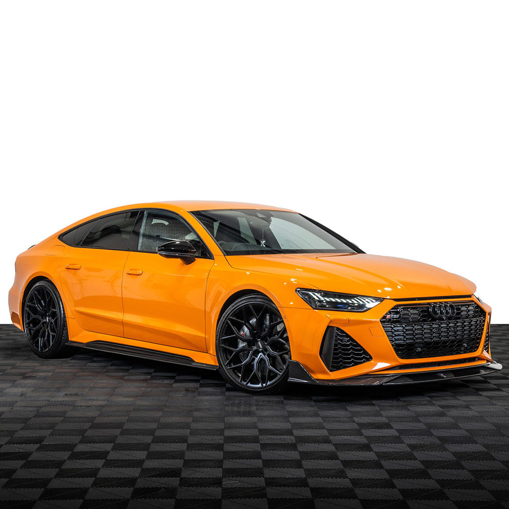 AUDI RS7 C8 CARBON FIBRE KIT - CT DESIGN-Kit-CT CARBON-CT Carbon - High-quality carbon fiber and gloss black aerodynamic parts for premium sports and luxury vehicles.