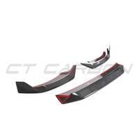 LAME DU PARE-CHOCS AVANT EN FIBRE DE CARBONE AUDI RSQ8 - CT DESIGN