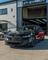BMW 5 SERIES G60 & i5 2023+ GLOSS BLACK SPLITTER