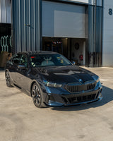 BMW 5 SERIES G60 & i5 2023+ GLOSS BLACK SPLITTER