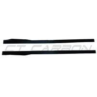 BMW 8 SERIES G14/G15 CONVERTIBLE/COUPE 2018+ GLOSS BLACK SIDE SKIRTS