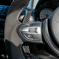 PALETTES DE VITESSES MAGNÉTIQUES EN FIBRE DE CARBONE BMW