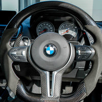 PALETTES DE VITESSES MAGNÉTIQUES EN FIBRE DE CARBONE BMW