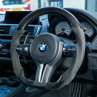 PALETTES DE VITESSES MAGNÉTIQUES EN FIBRE DE CARBONE BMW