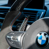 PALETTES DE VITESSES MAGNÉTIQUES EN FIBRE DE CARBONE BMW