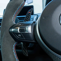 PALETTES DE VITESSES MAGNÉTIQUES EN FIBRE DE CARBONE BMW
