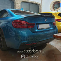 CT CARBON Splitter BMW F36 4 SERIES COUPE FULL CARBON FIBRE KIT - MP STYLE