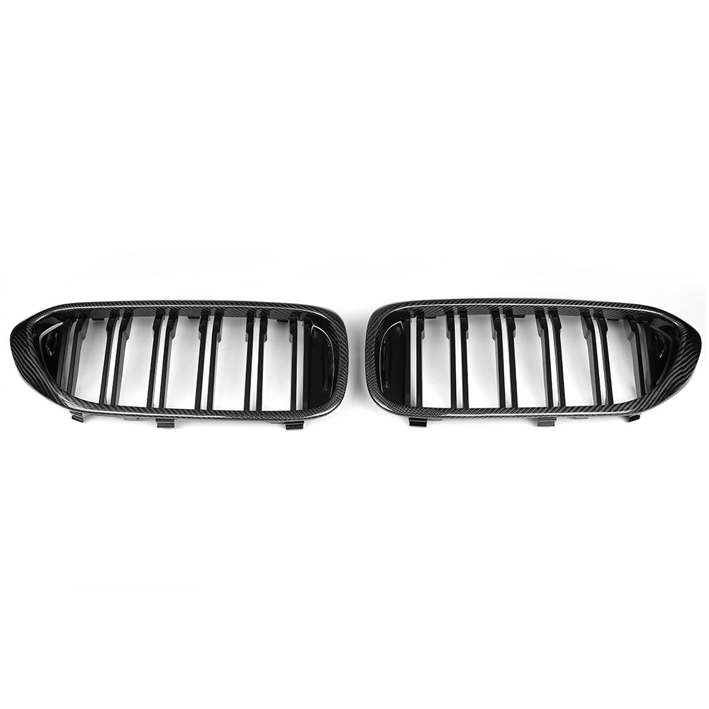 BMW F90 M5 / G30 & G31 5 SERIES (PRE-LCI) CARBON FIBRE GRILLE-Grille-CT CARBON-CT Carbon - High-quality carbon fiber and gloss black aerodynamic parts for premium sports and luxury vehicles.