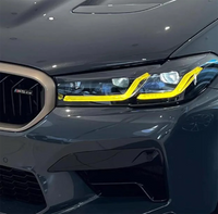 ENSEMBLE DE MODULES DRL ADAPTATIFS JAUNE BMW F90 M5 LCI (2021-2022)