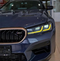 ENSEMBLE DE MODULES DRL ADAPTATIFS JAUNE BMW F90 M5 LCI (2021-2022)