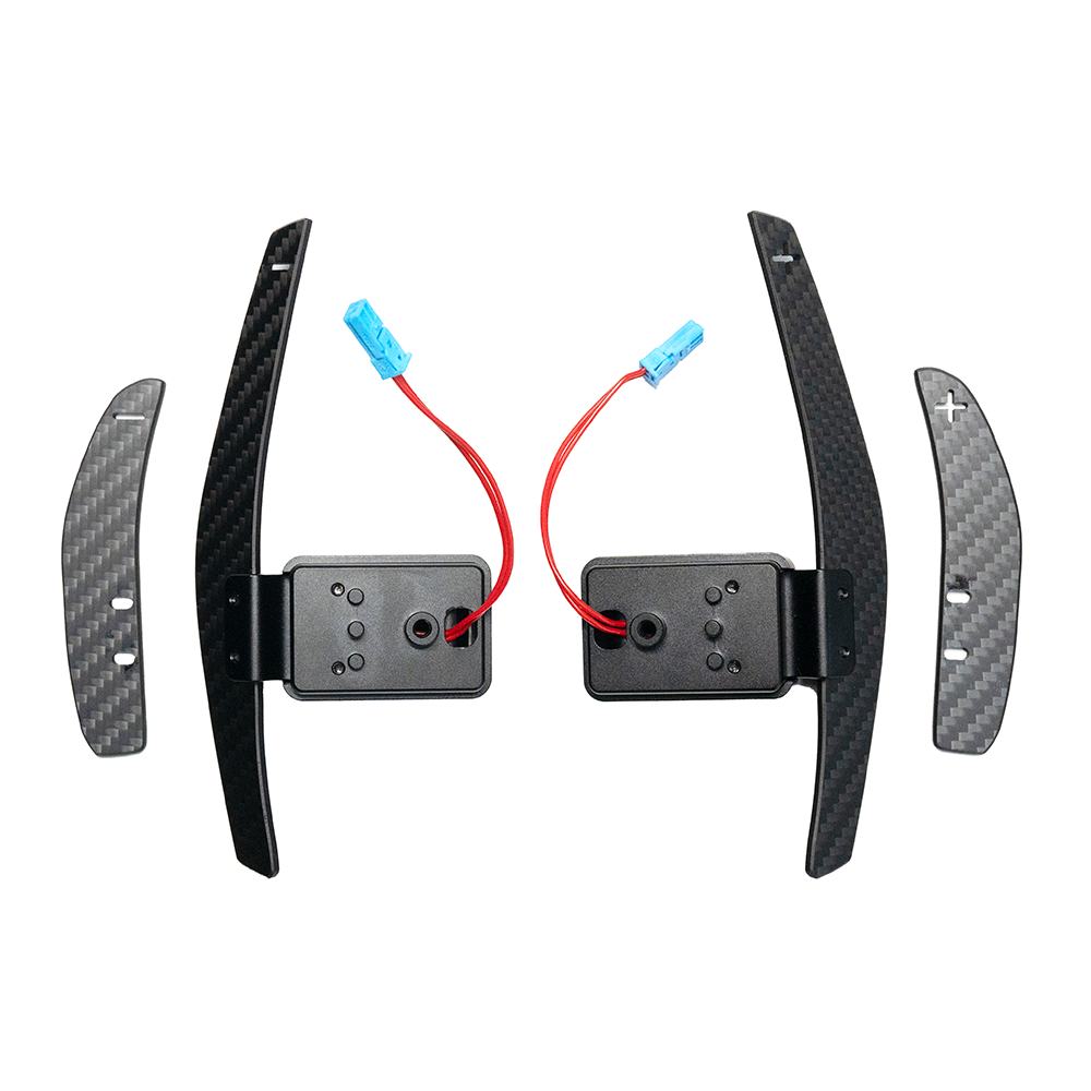 BMW Fxx MATTE CARBON FIBRE MAGNETIC SHIFTER PADDLES-Accessories-CT CARBON-CT Carbon - High-quality carbon fiber and gloss black aerodynamic parts for premium sports and luxury vehicles.