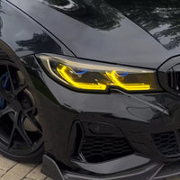 ENSEMBLE DE MODULES DRL ADAPTATIFS JAUNE POUR BMW SÉRIE 3 G20/G21 (2019-2022)